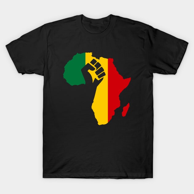 Africa Unite T-Shirt by ningsitihar